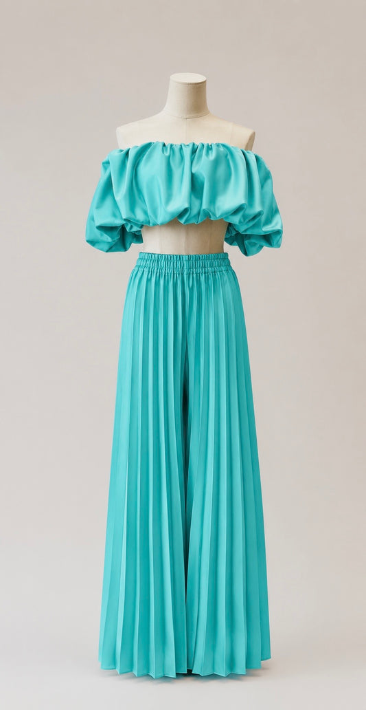 Azure set turquoise