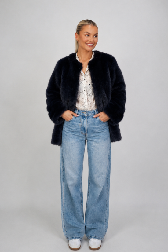 Navy Cloud Jacket