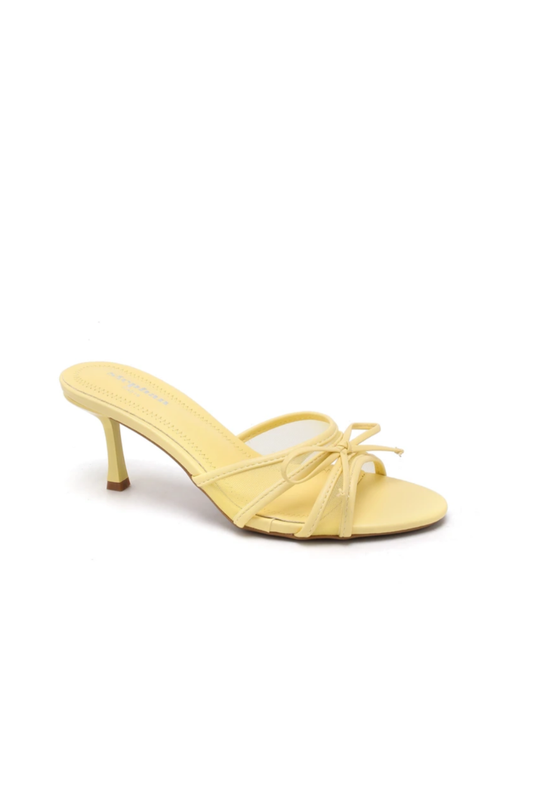 Butter Bow Mule Heels