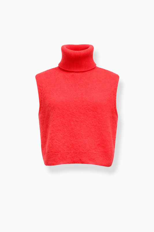 Coral Glow Knit