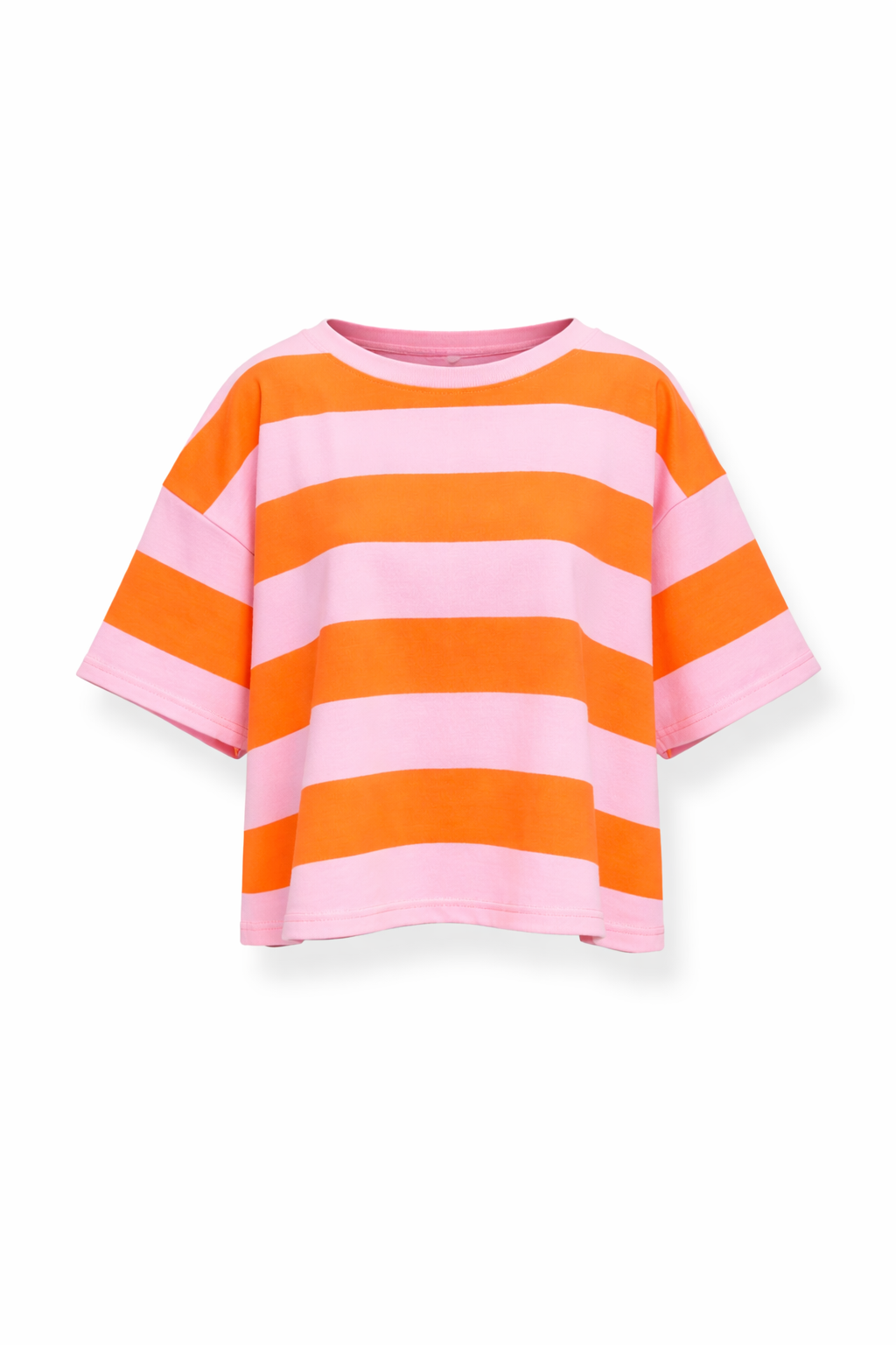 Statement stripe T-shirt