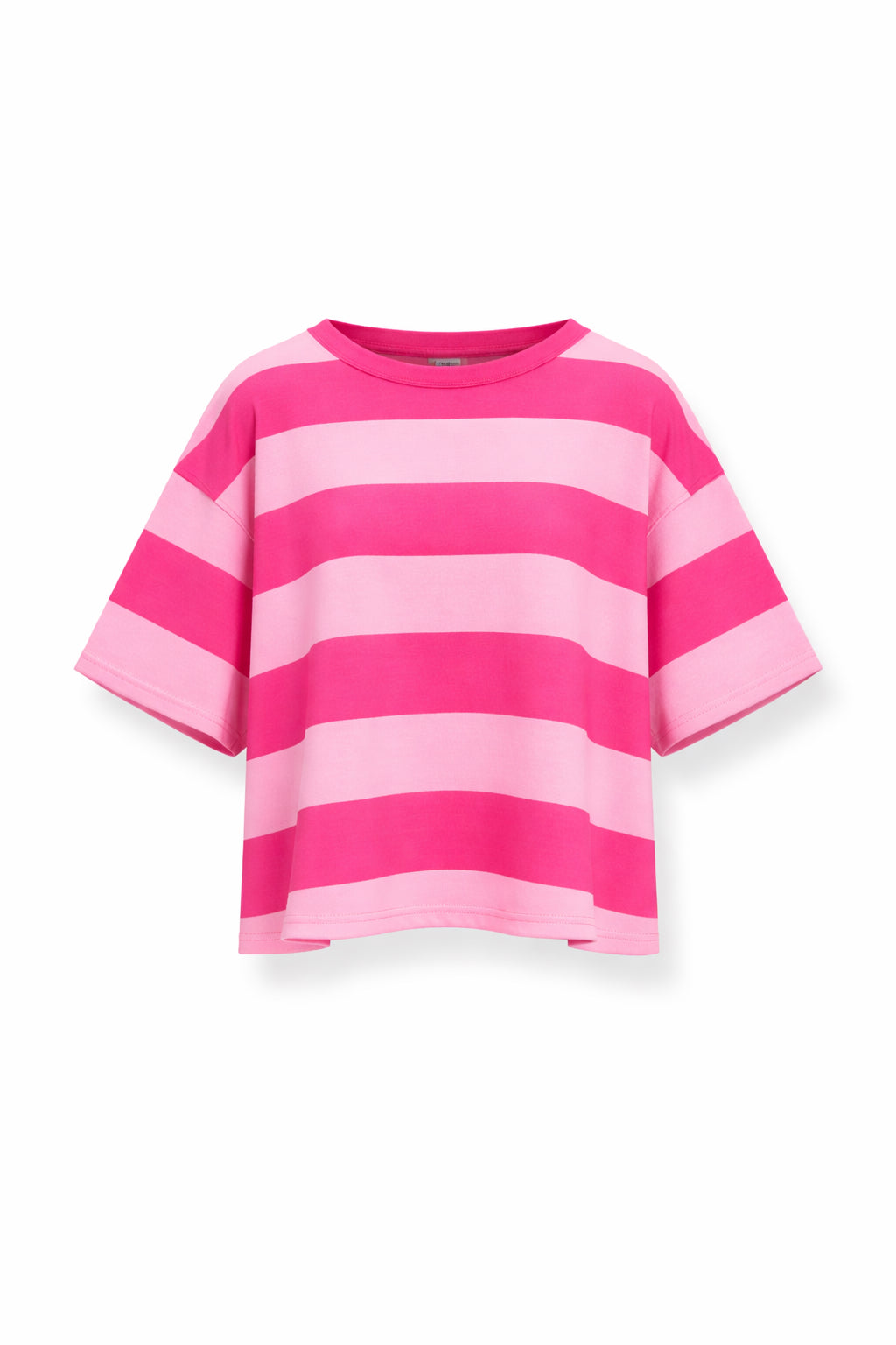 Statement Stripe Pink T-shirt