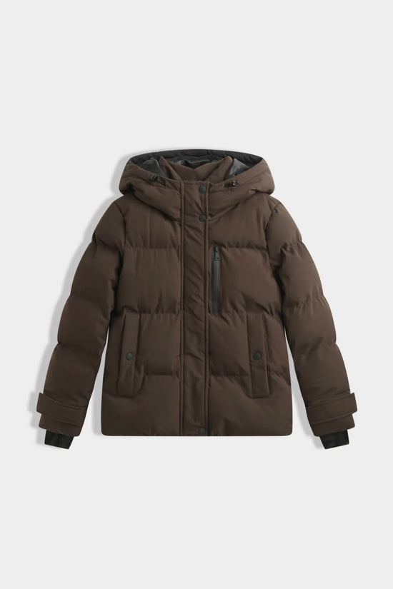 Nova Puffer Jacket Brown