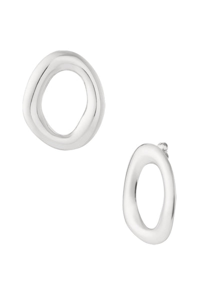 Silver Aura Earrings