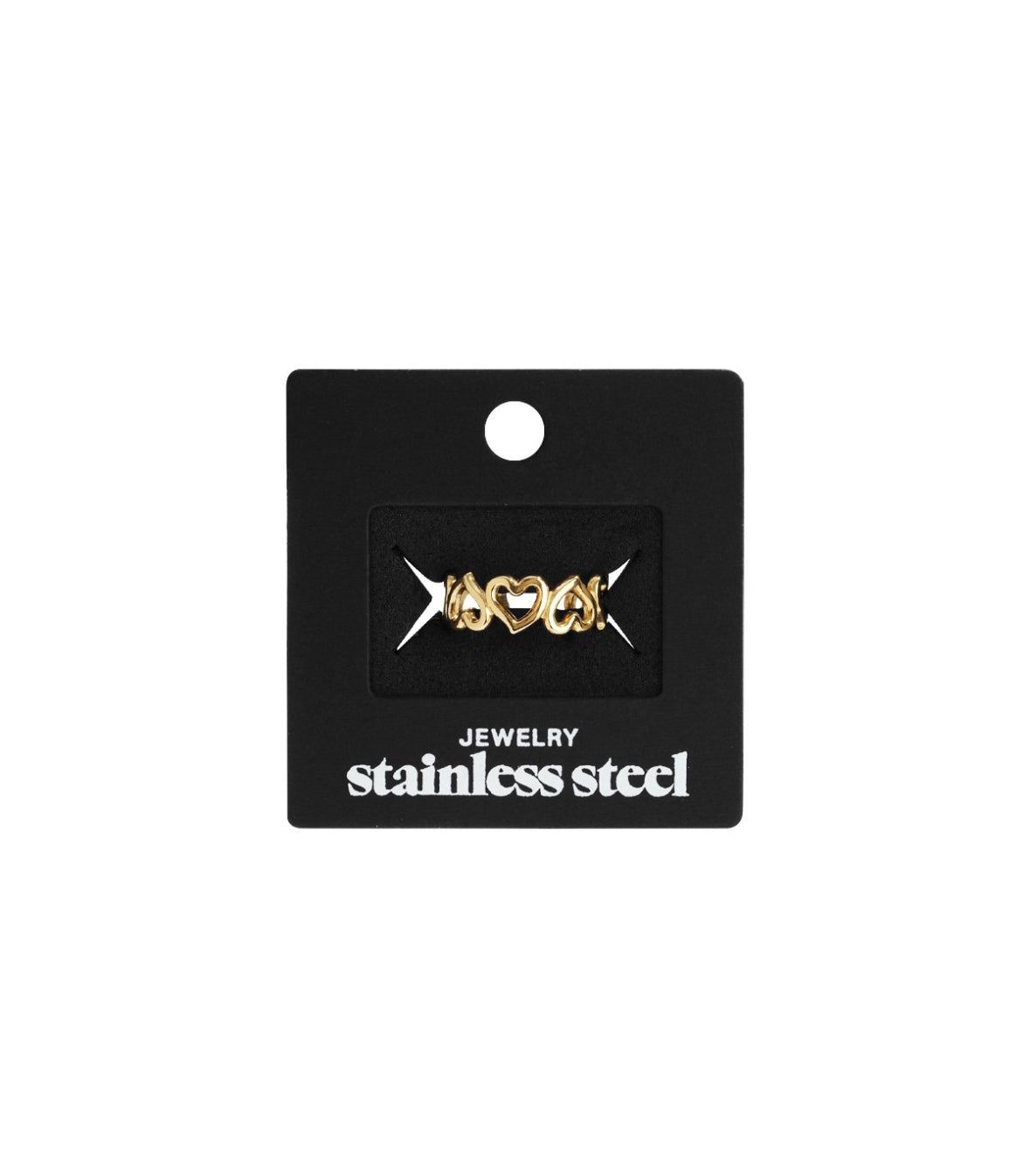 Open Heart Ring - Verstelbaar