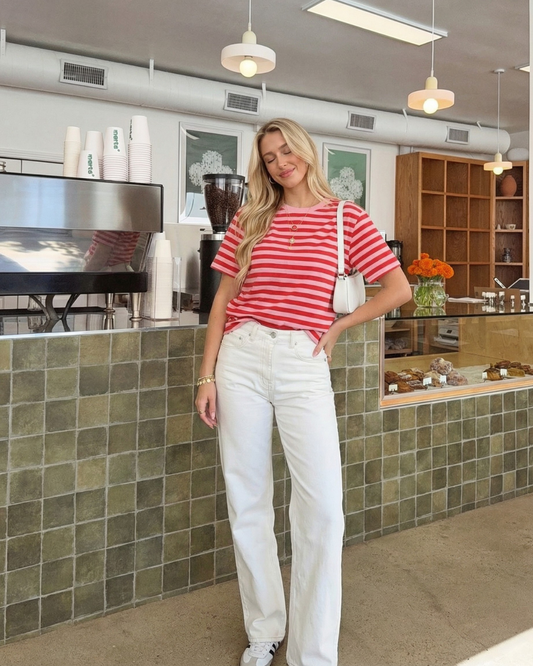 Strawberry Stripe Tee