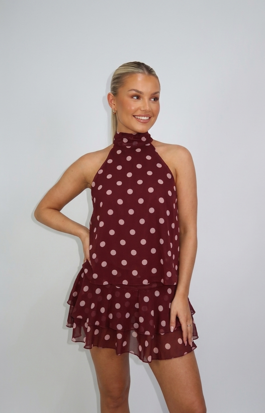 Coming soon: Lola Polka Haltertop