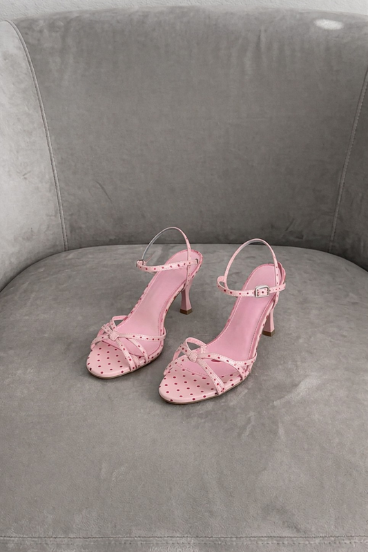 Rosy Dot Heels