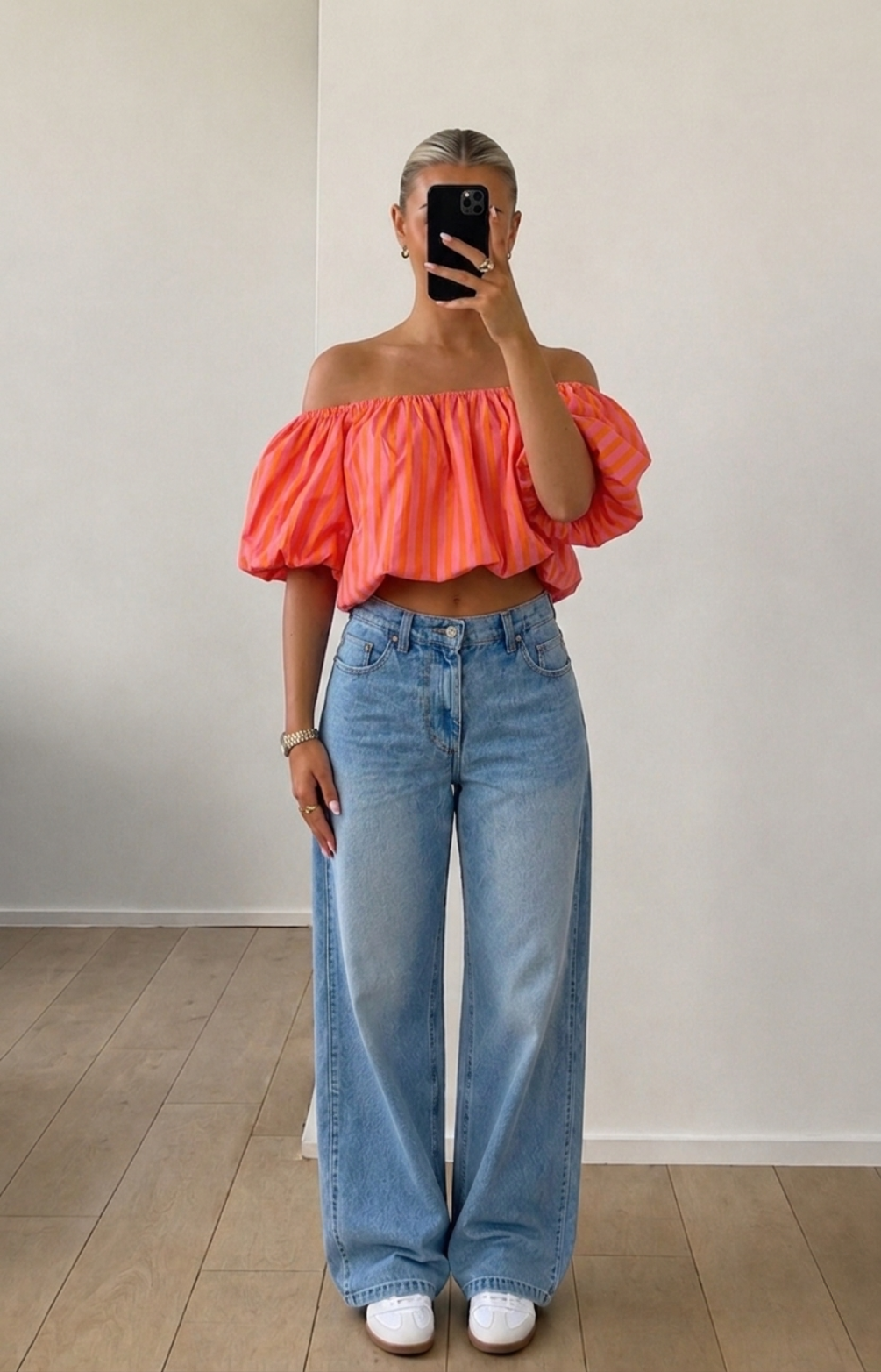 Sunset Stripe Top