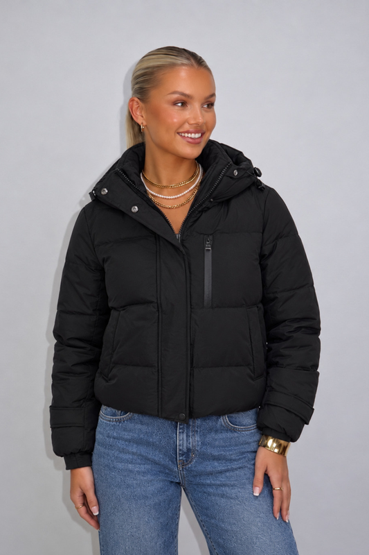 Nova Puffer Jacket Black