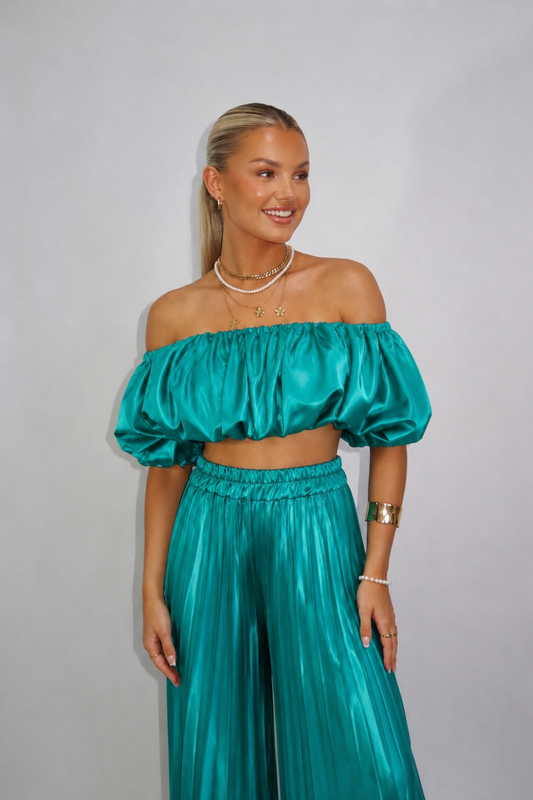 Azure set Celadon