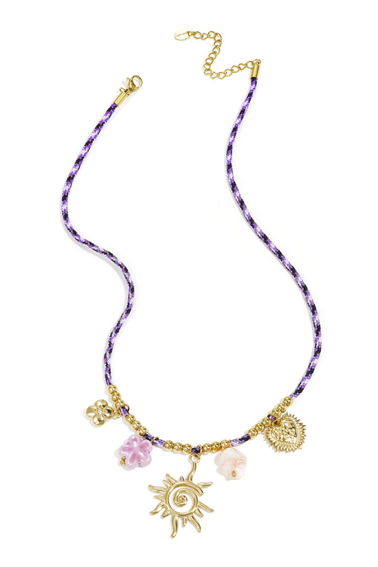 Purple Sun Dream Necklace