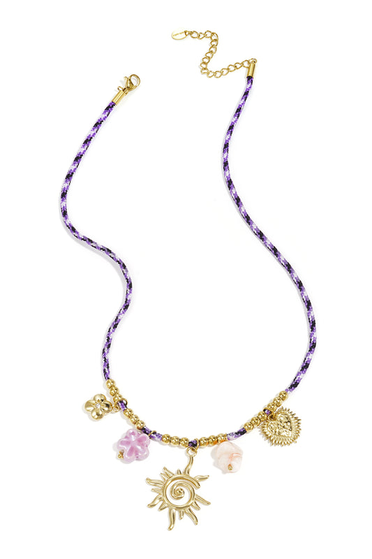 Purple Sun Dream Necklace
